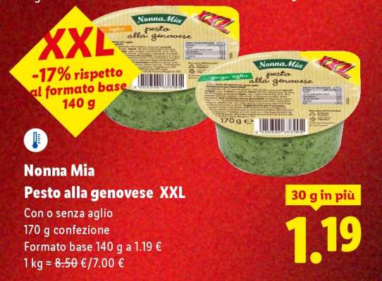 Nonna Mia Pesto alla genovese XXL