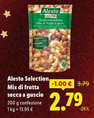 Alesto Selection Mix di frutta secca a guscio