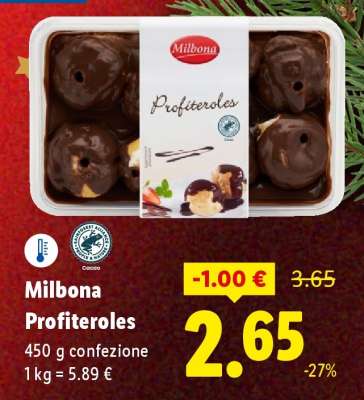 Milbona Profiteroles