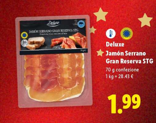 Deluxe Jamón Serrano Gran Reserva STG