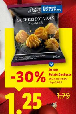 Deluxe Patate Duchesse