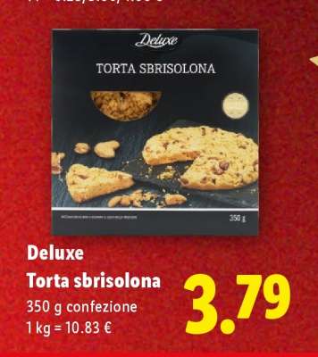 Deluxe Torta Sbrisolona