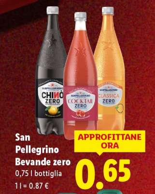 San Pellegrino Bevande zero