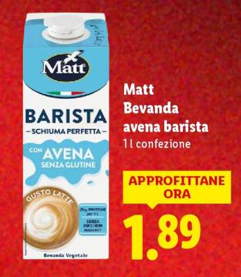 Matt Bevanda avena barista