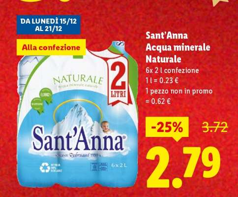 Sant'Anna Acqua Minerale Naturale