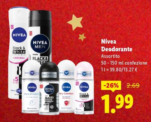 NIVEA Deodorante