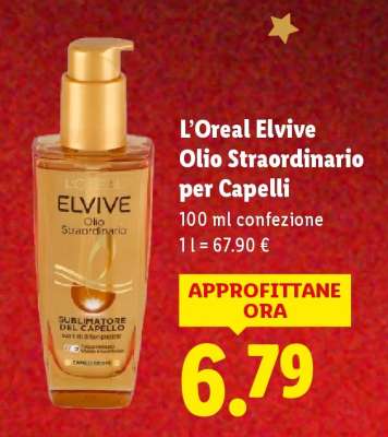 L’Oreal Elvive Olio Straordinario per Capelli