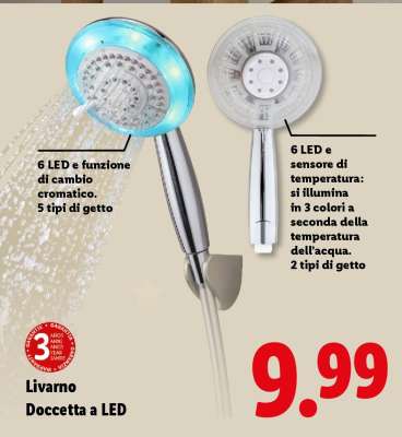 Livarno Doccetta a LED