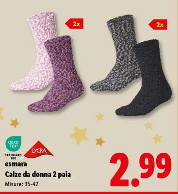 esemara Calze da donna 2 paia