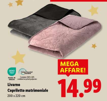 LIVARNO Copriletto matrimoniale