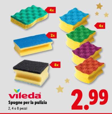 Vileda Spugne per la pulizia