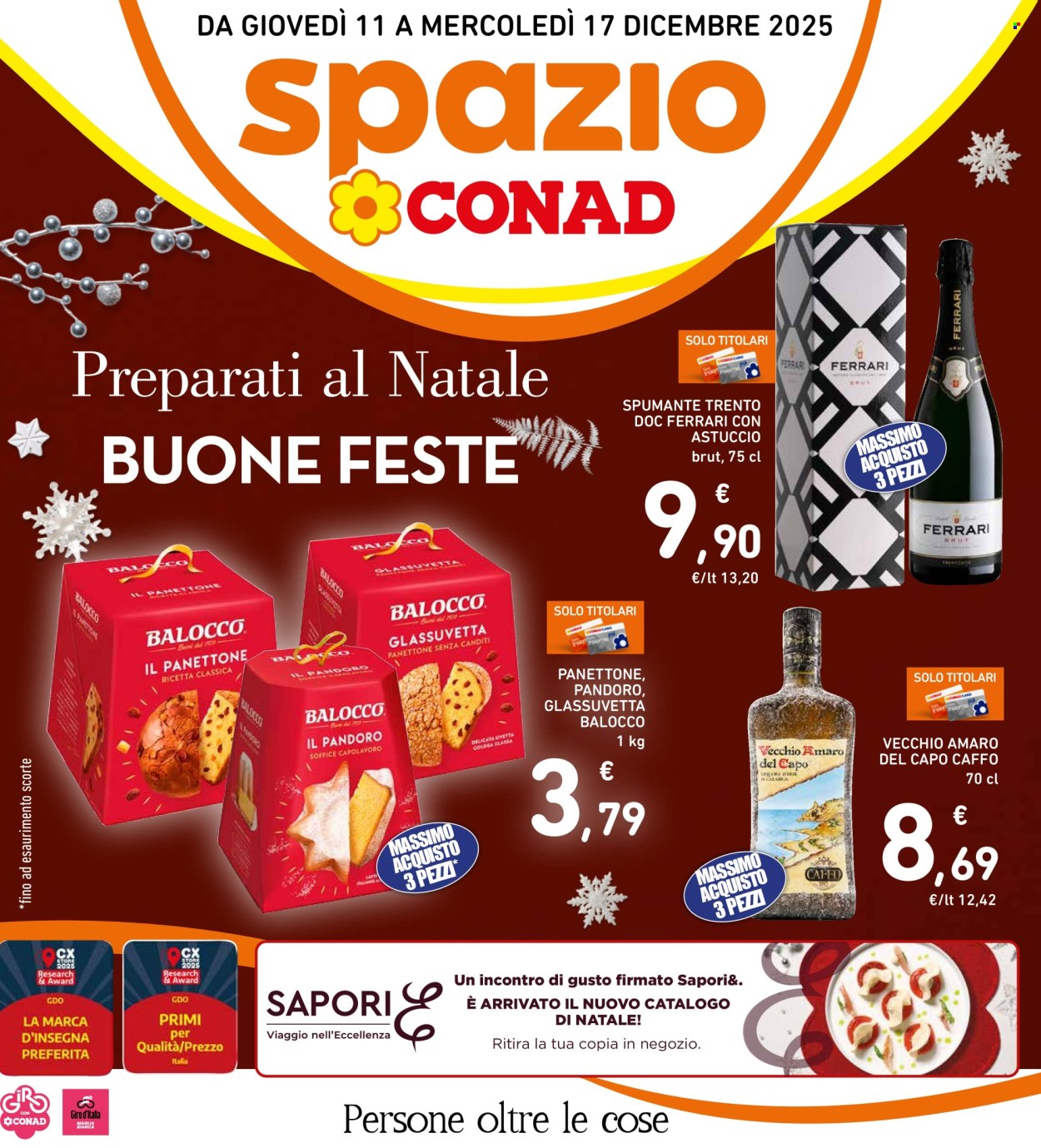 Volantino Spazio Conad - 11/12/2025 - 17/12/2025. Pagina 1