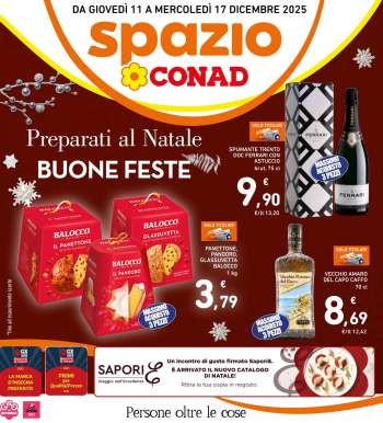 Volantino Spazio Conad - 11/12/2025 - 17/12/2025.