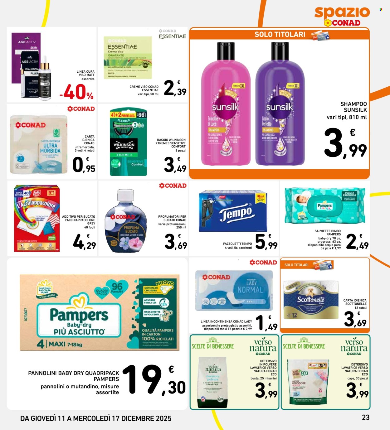Volantino Spazio Conad - 11/12/2025 - 17/12/2025. Pagina 23
