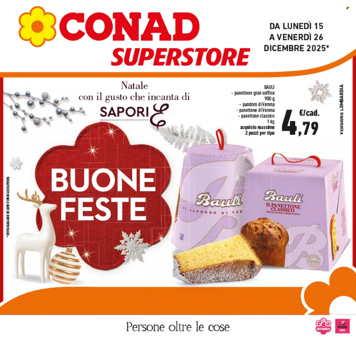 Volantino Conad Superstore - 15/12/2025 - 26/12/2025. Pagina 1