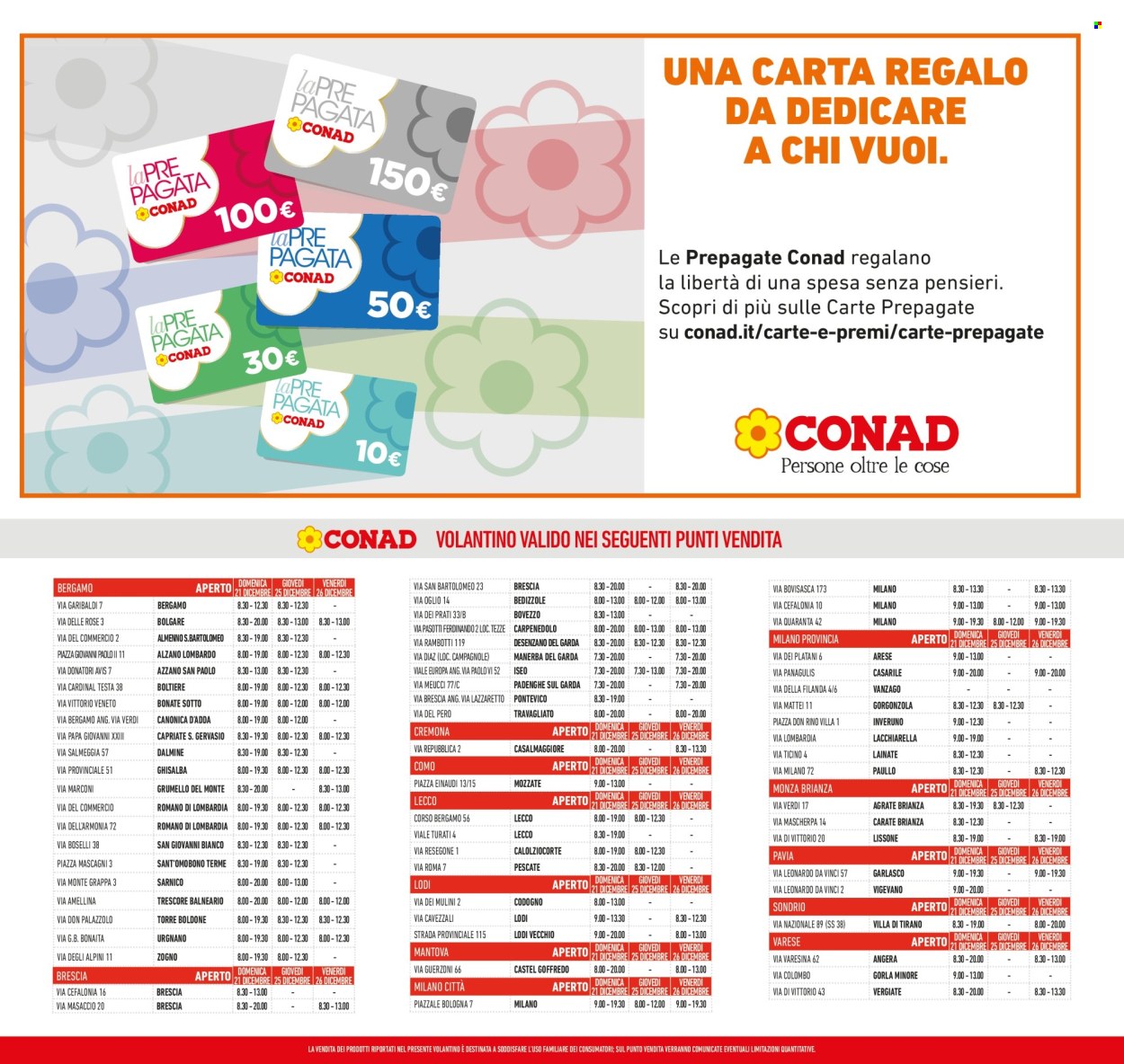 Volantino Conad - 15/12/2025 - 26/12/2025. Pagina 44