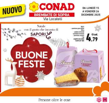Volantino Conad - 15/12/2025 - 26/12/2025.