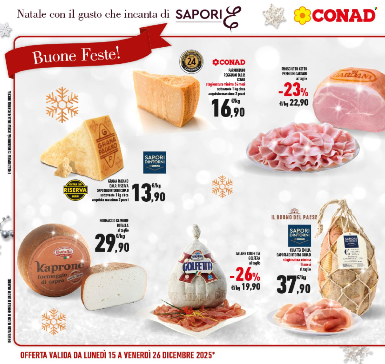 Volantino Conad - 15/12/2025 - 26/12/2025. Pagina 24