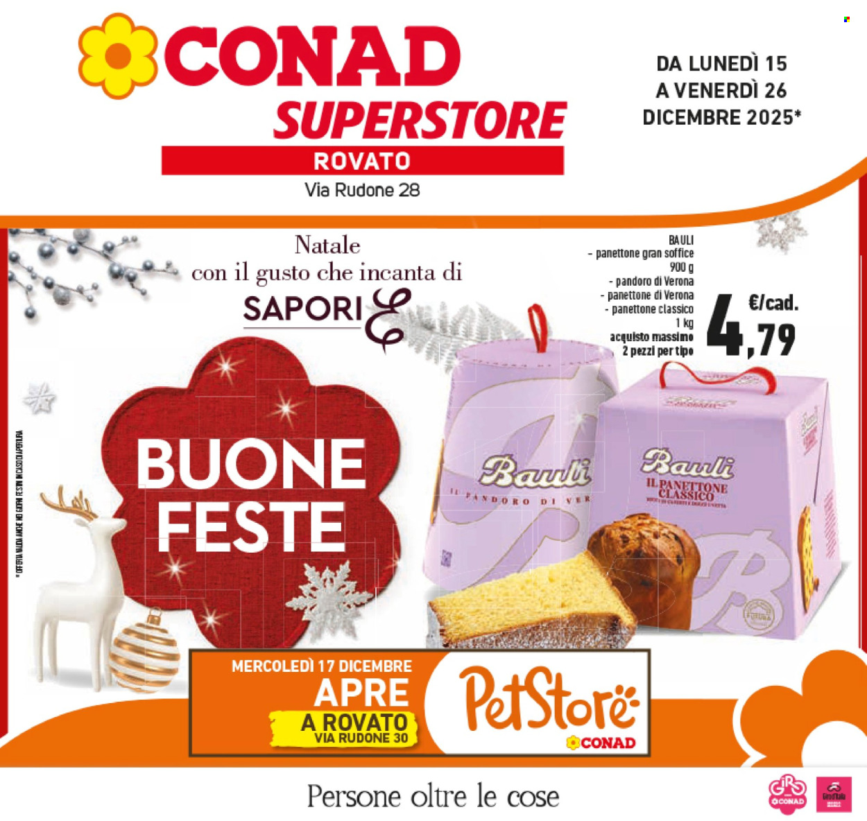 Volantino Conad Superstore - 15/12/2025 - 26/12/2025. Pagina 1