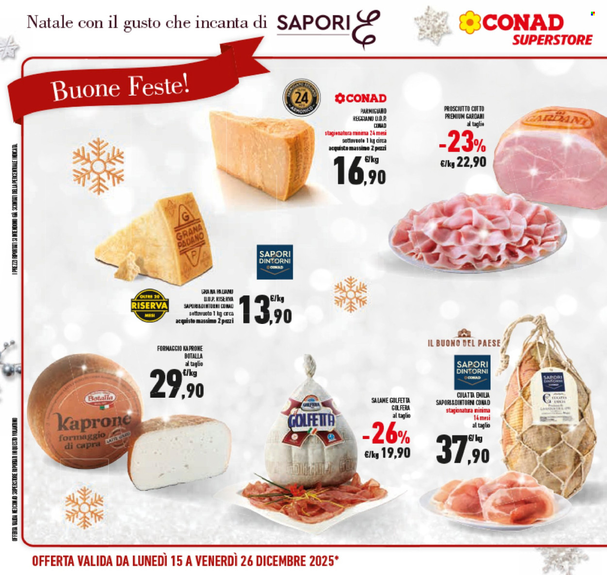 Volantino Conad Superstore - 15/12/2025 - 26/12/2025. Pagina 22