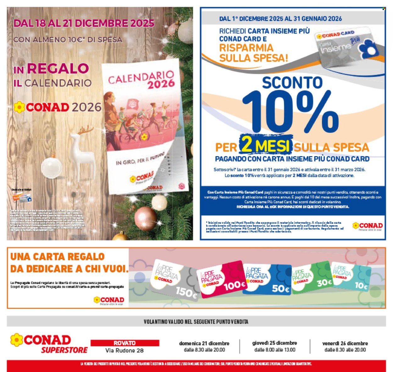 Volantino Conad Superstore - 15/12/2025 - 26/12/2025. Pagina 46