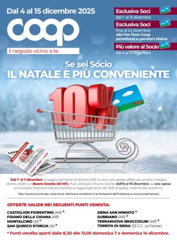 Volantino Coop - 4/12/2025 - 15/12/2025.