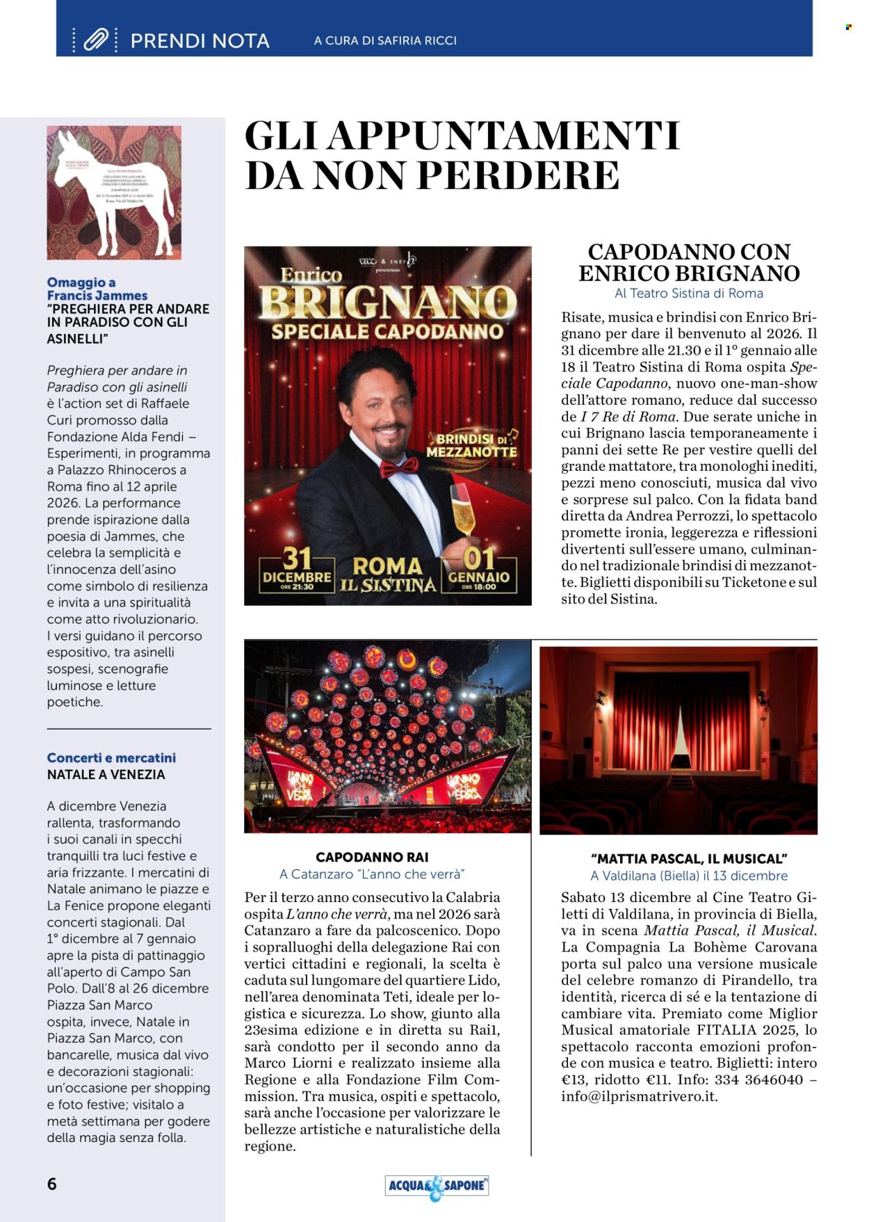 Volantino Acqua & Sapone - 1/12/2025 - 31/12/2025. Pagina 6