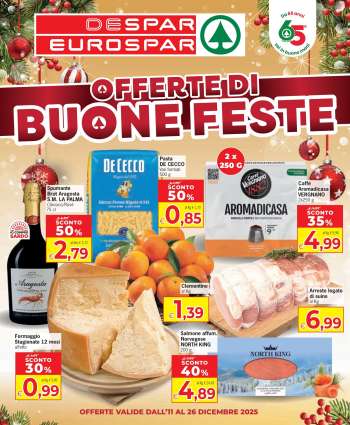 Volantino Eurospar - 11/12/2025 - 26/12/2025.
