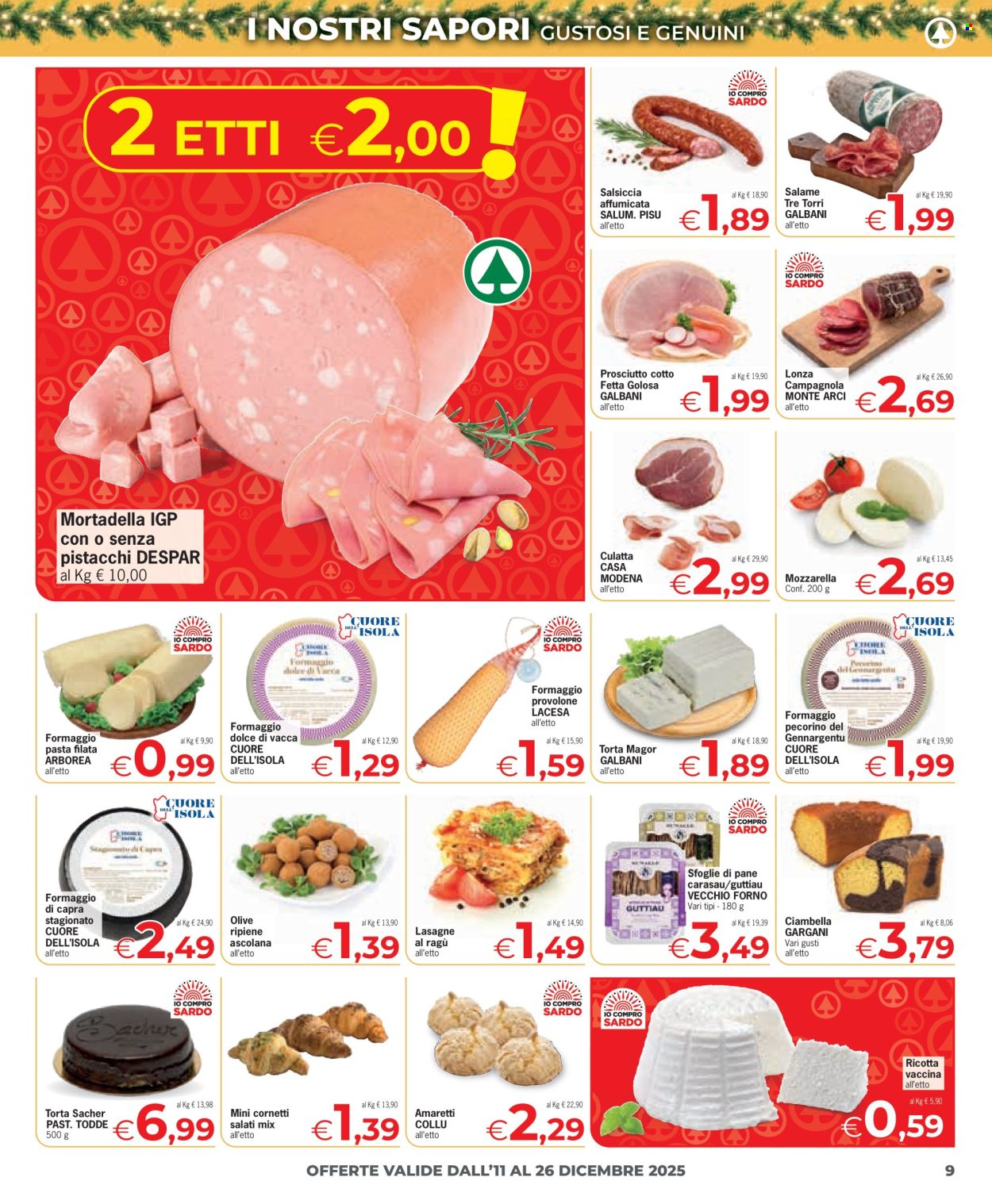 Volantino Eurospar - 11/12/2025 - 26/12/2025. Pagina 9