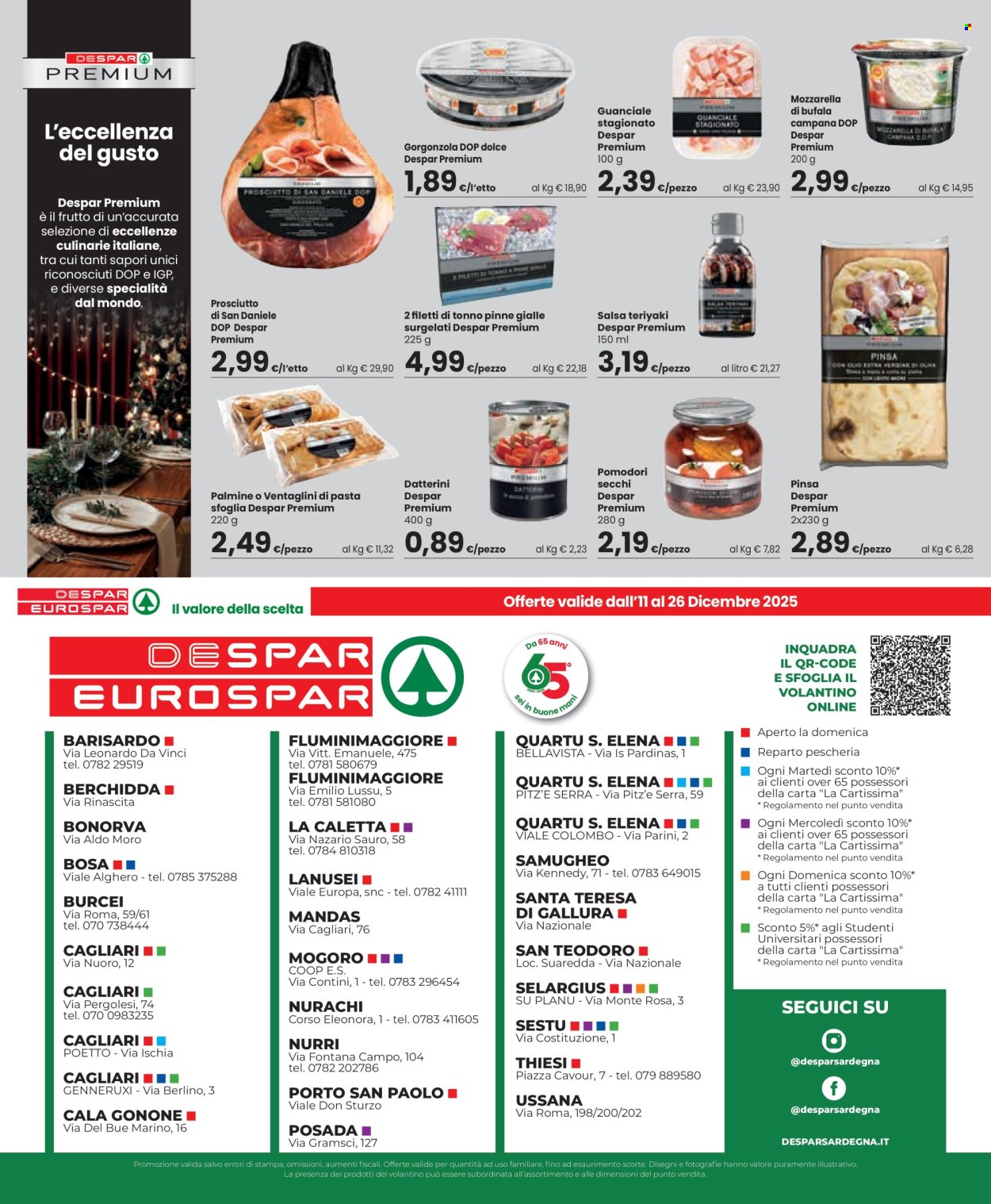 Volantino Eurospar - 11/12/2025 - 26/12/2025. Pagina 12