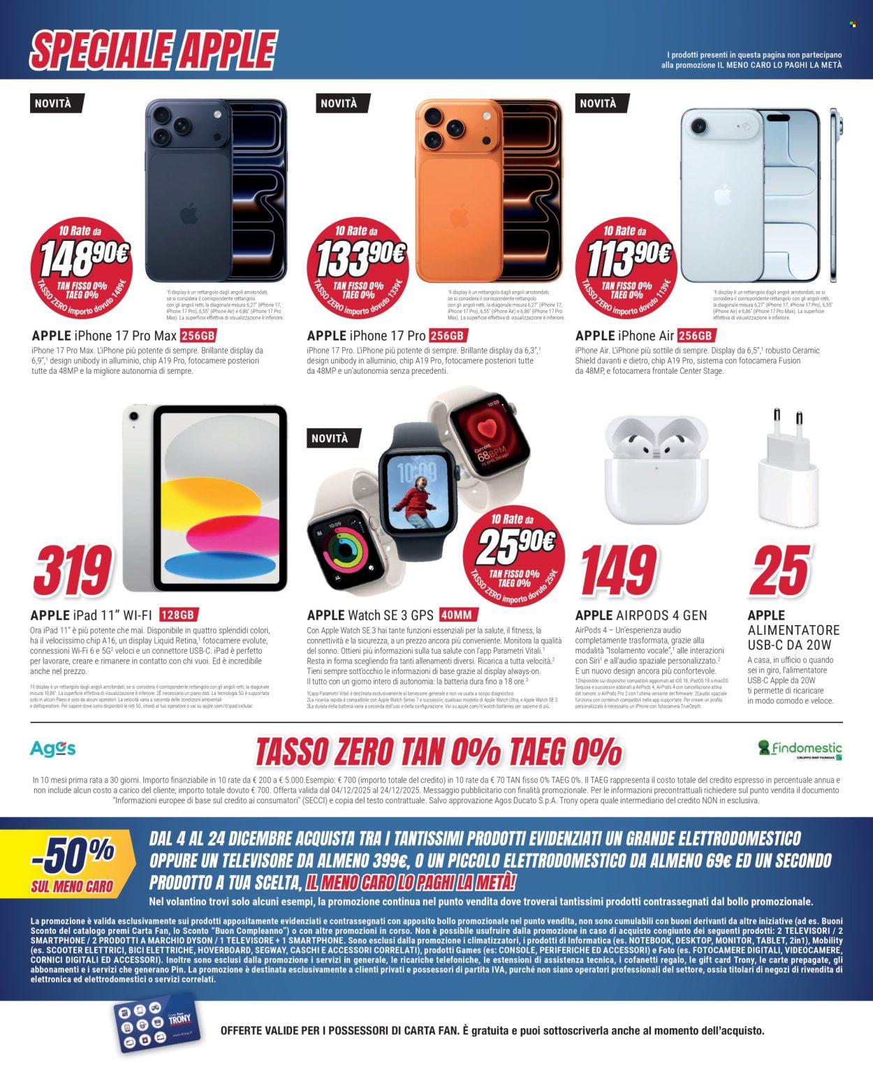 Volantino Trony - 4/12/2025 - 24/12/2025. Pagina 47