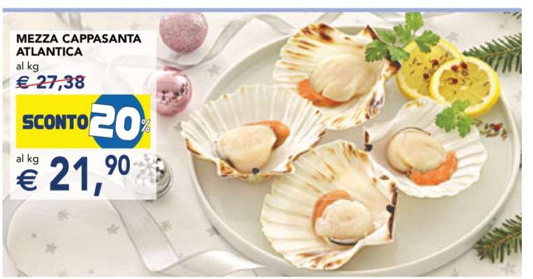 Mezza Cappasanta Atlantica