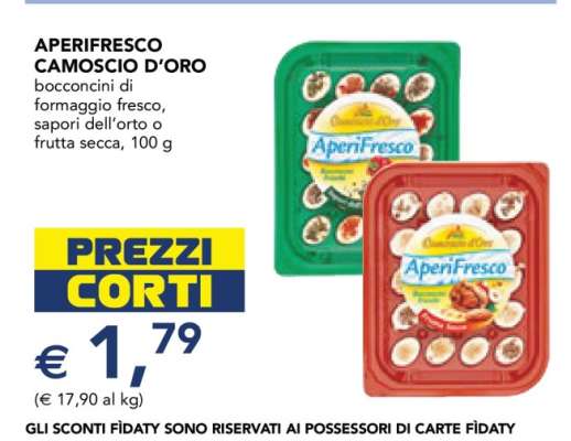 APERIFRESCO CAMOSCIO D'ORO
