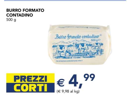 Burro Formato Contadino