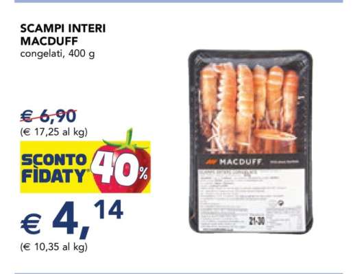 SCAMPI INTERI MACDUFF