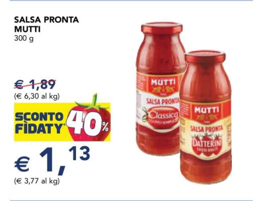 SALSA PRONTA MUTTI