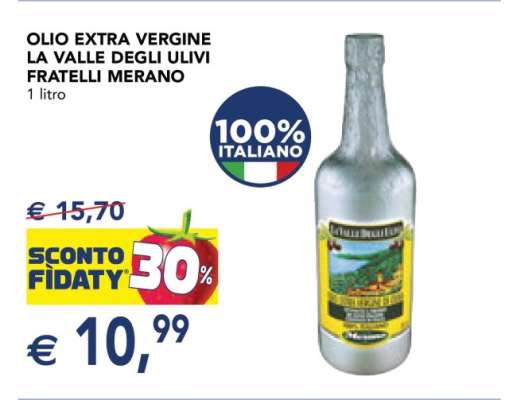 Olio Extra Vergine La Valle degli Ulivi Fratelli Merano