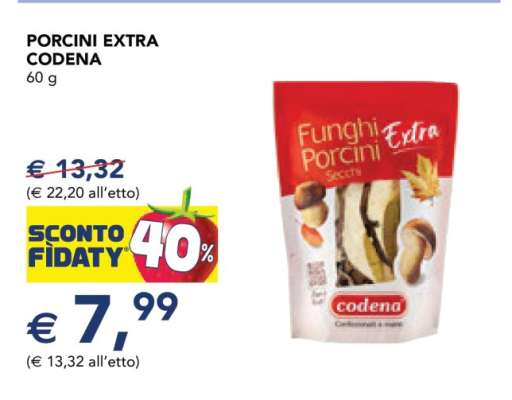 Porcini Extra Codena