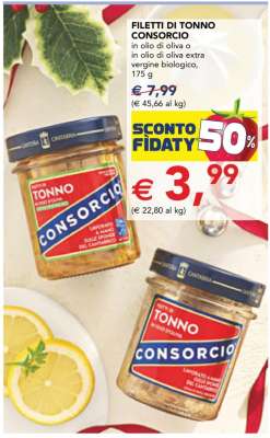 FILETTI DI TONNO CONSORCIO