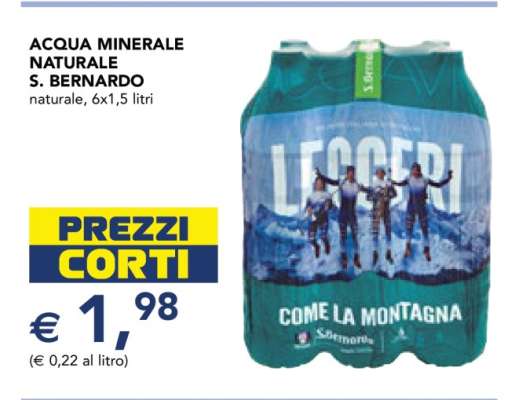 Acqua Minerale Naturale S. Bernardo