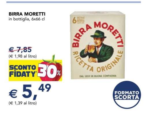 BIRRA MORETTI