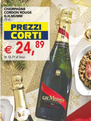 Champagne Cordon Rouge G.H. Mumm