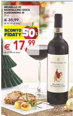 Brunello di Montalcino DOCG Alessandro III