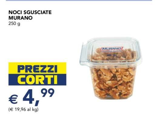 NOCI SGUSCIATE MURANO