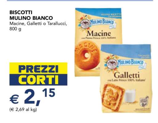 Biscotti Mulino Bianco