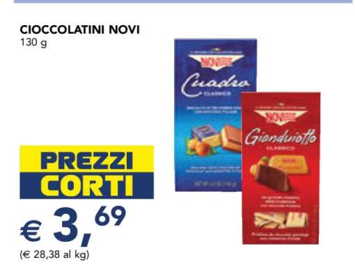 Cioccolatini Novi