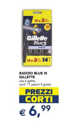 RASOIO BLUE III GILLETTE