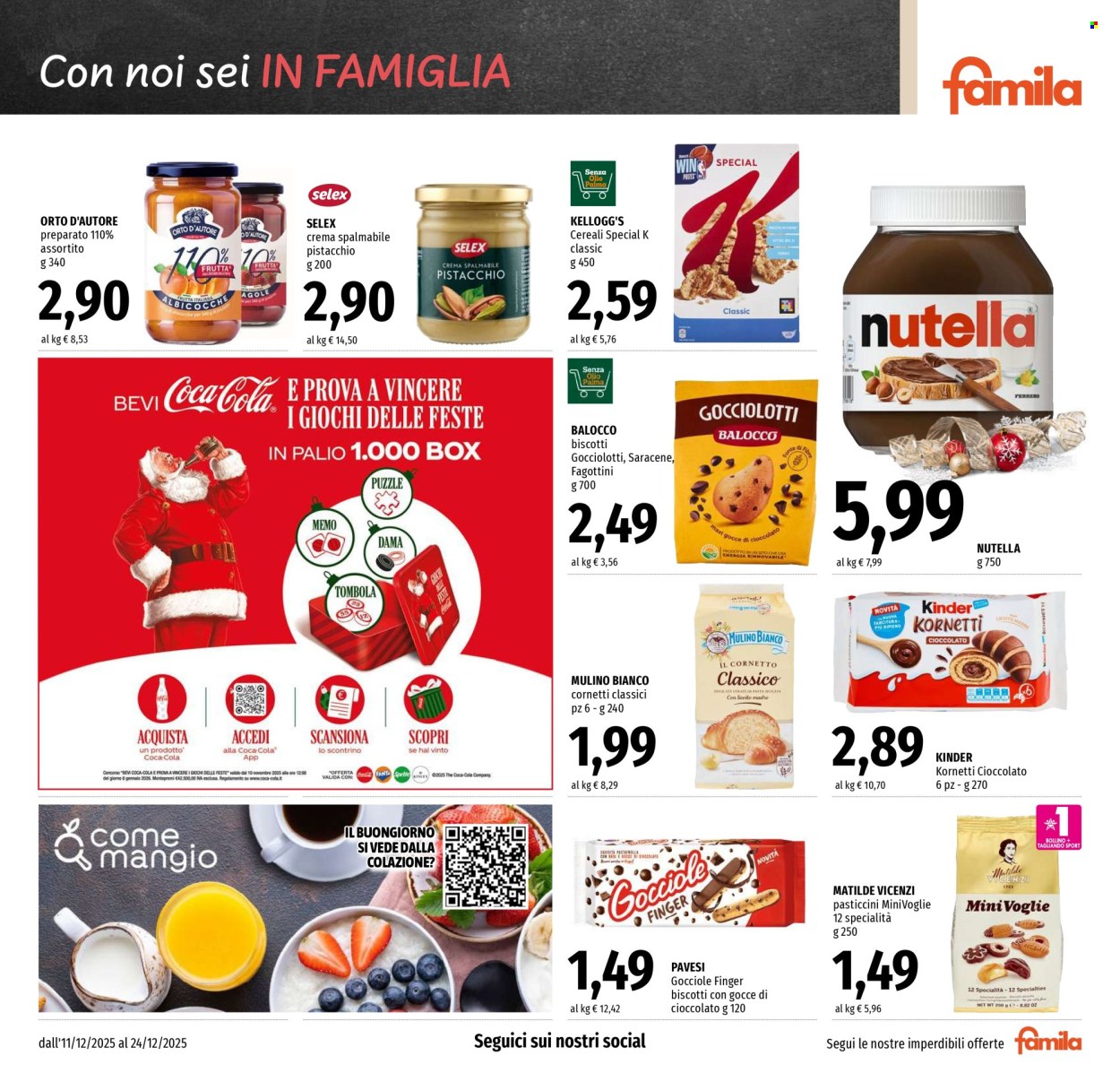 Volantino Famila - 11/12/2025 - 24/12/2025. Pagina 27