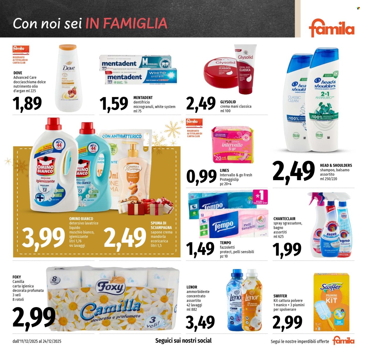 Volantino Famila - 11/12/2025 - 24/12/2025. Pagina 29