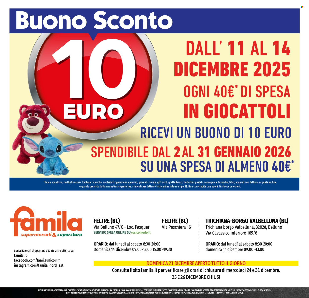 Volantino Famila - 11/12/2025 - 24/12/2025. Pagina 32
